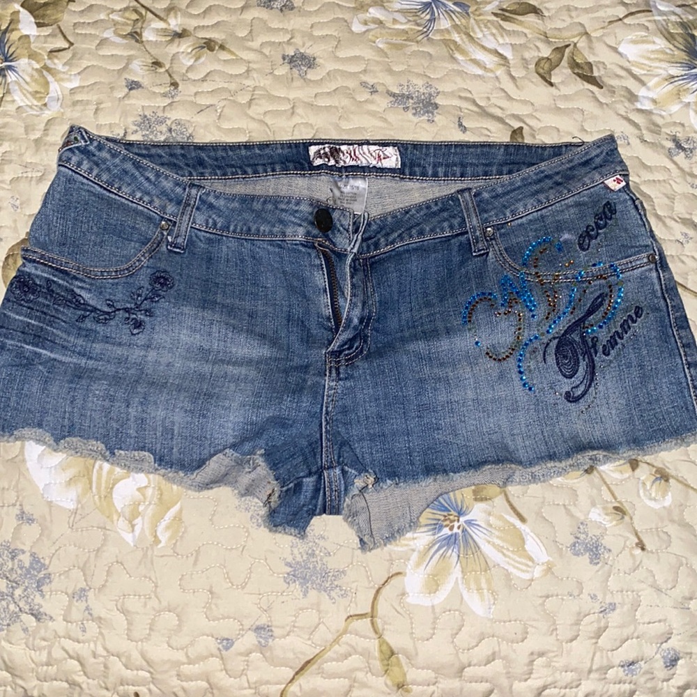 Womens Mecca Femme Shortie Shorts Sz 15/16